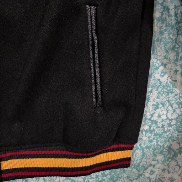 Stussy Black Baseball Jacket - Picture 11 of 14